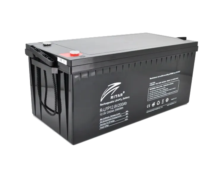 Ritar R-LFP12.8V200Ah 12.8В 200А•год 200А Літієва акумуляторна батарея