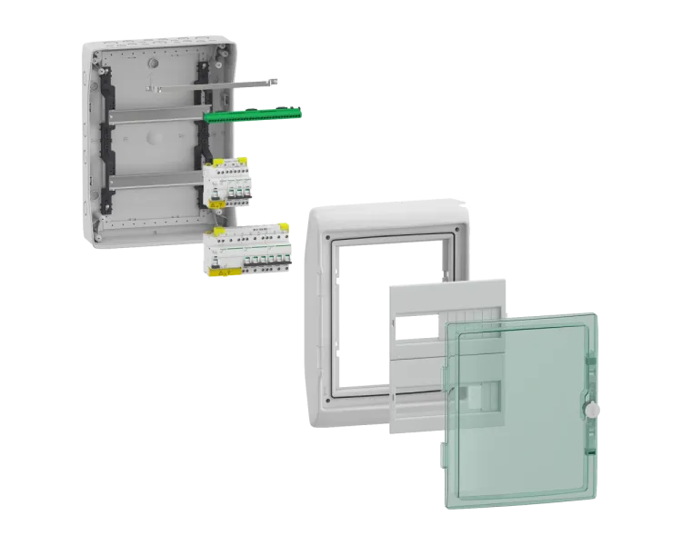 Schneider Electric Mureva 4x18 Водонепроникний щит