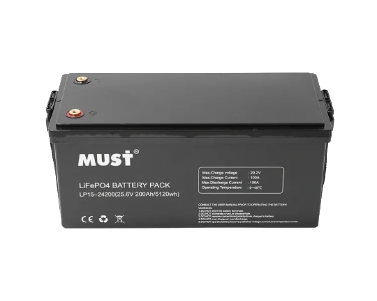 Must LP15-24200 25.6В 200А•г Літієва акумуляторна батарея