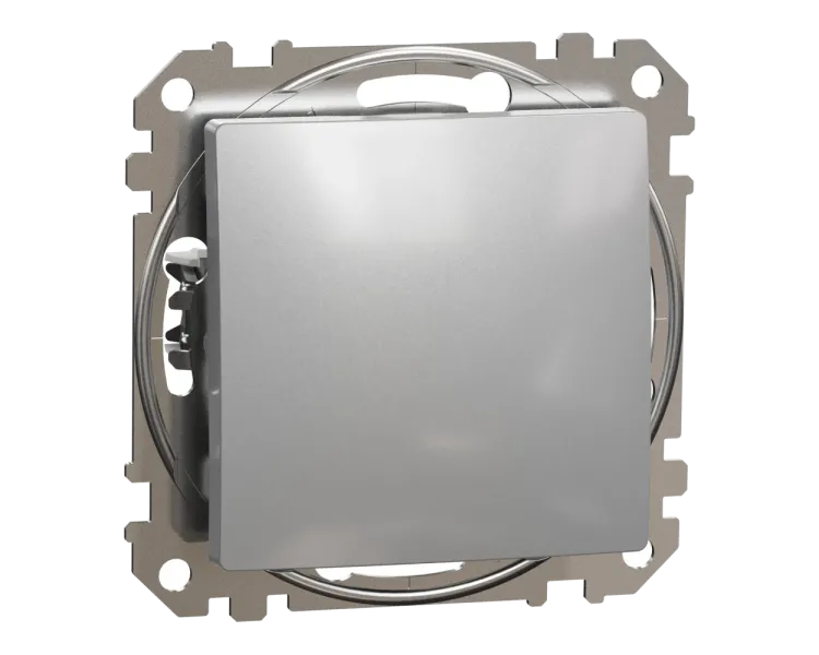 Schneider Electric SDD113101 Sedna Design & Elements 1-клавішний алюміній Вимикач