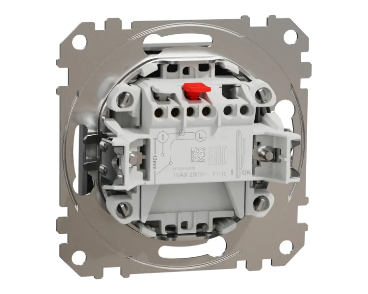 Schneider Electric SDD113101 Sedna Design & Elements 1-клавішний алюміній Вимикач