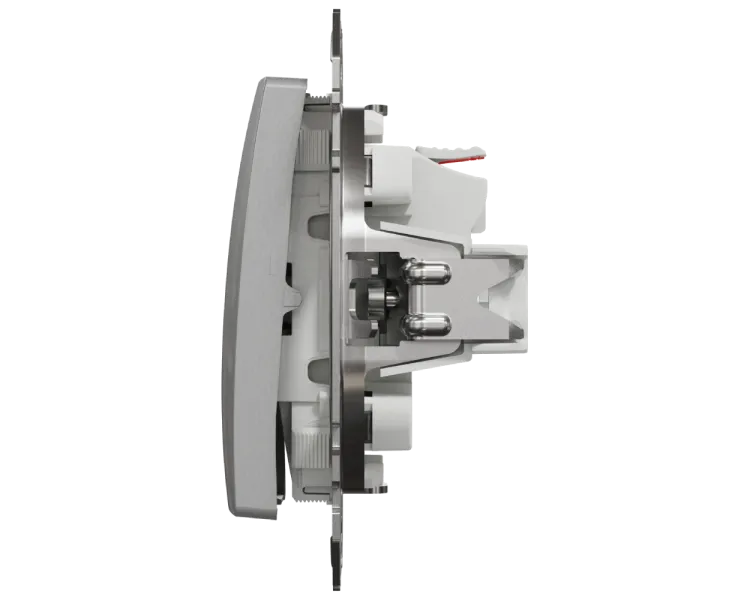 Schneider Electric SDD113101 Sedna Design & Elements 1-клавішний алюміній Вимикач