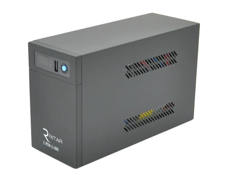 Ritar E-RTM-LI-800 480Вт Джерело безперебійного живлення