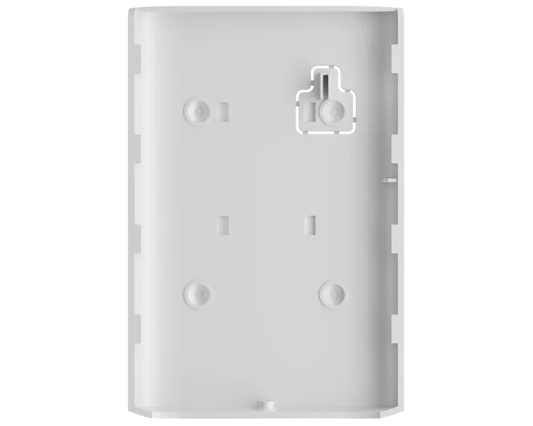 Ajax Smartbracket DualCurtain Outdoor біла Кріпильна панель
