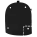 Smartbracket Ajax Hub black Частина пластикового корпусу