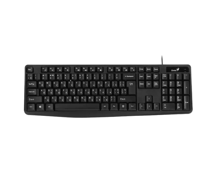 Genius KM-170 Black Ukr (31330006409) Комплект (клавіатура + миша)