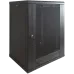 EServer 12U 600х350х637 скло, чорна Шафа