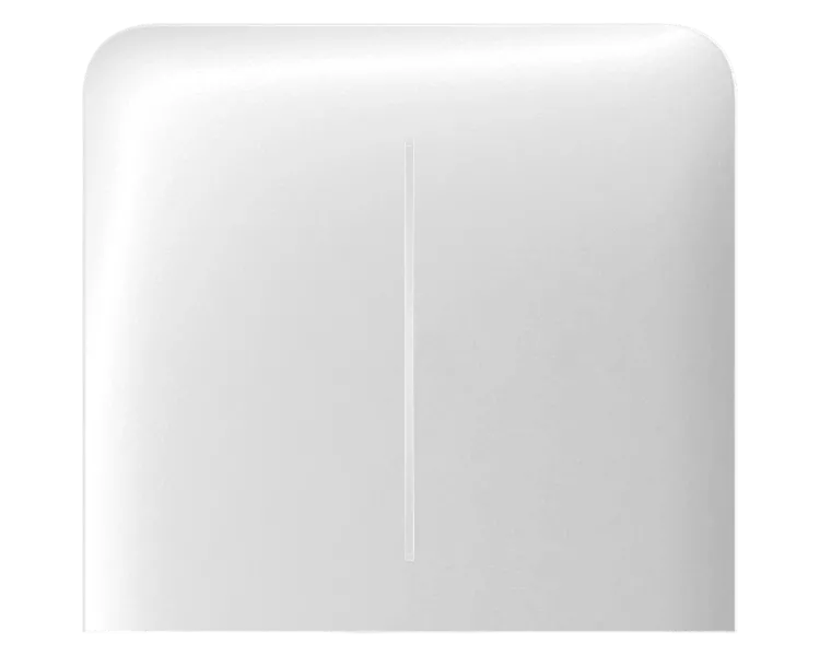 Ajax SideButton (2-gang) vertical white Кнопка