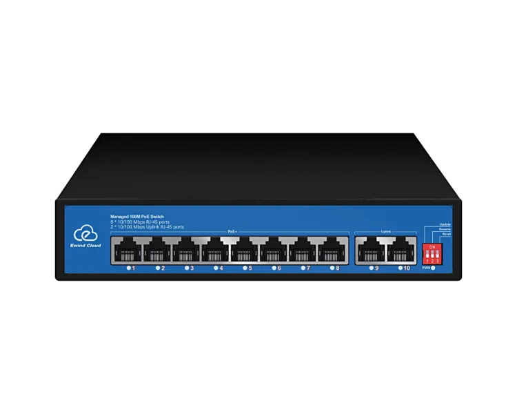 Ewind EW-ES2010CF-AP PoE Комутатор 10 портів некерований