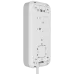 Клавіатура дротова сенсорна Ajax Superior KeyPad TouchScreen white Fibra