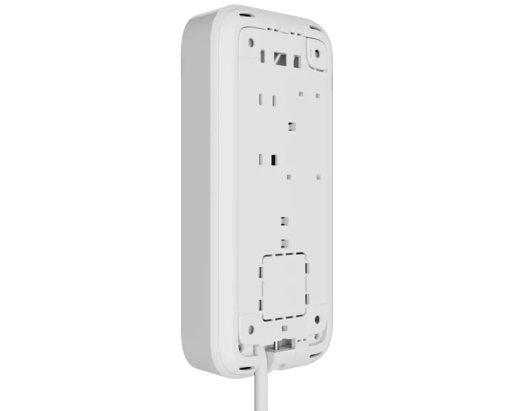 Клавіатура дротова сенсорна Ajax Superior KeyPad TouchScreen white Fibra