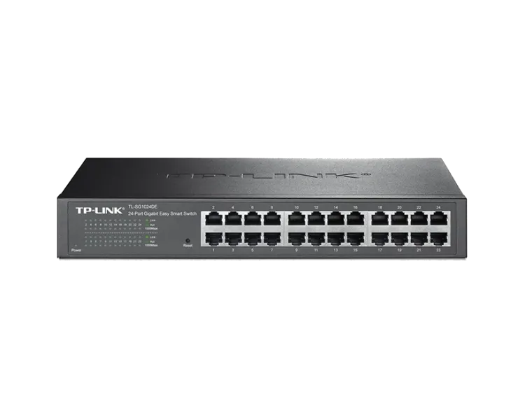 TP-LINK TL-SG1024DE Комутатор 24 порти керований