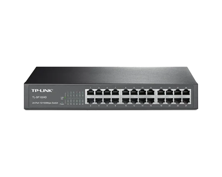 TP-LINK TL-SF1024D Комутатор 24 порти некерований