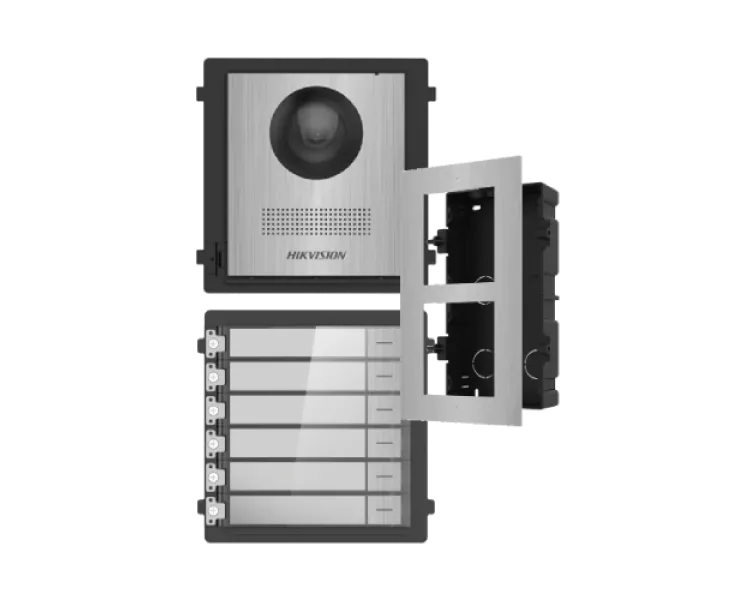 DS-KD8003-IME1NS + DS-KD-ACF2/S + DS-KD-KK/S Комплект модулів Hikvision