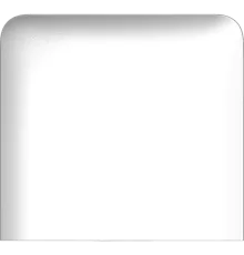 Ajax SideButton (1-gang) white vertical Кнопка