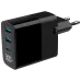 Gembird TA-UC-PDQC30LCD-BK-02 Мережевий зарядний пристрій
