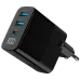 Gembird TA-UC-PDQC30LCD-BK-02 Мережевий зарядний пристрій