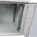 EServer 9U 600х500х503 скло, сіра Шафа