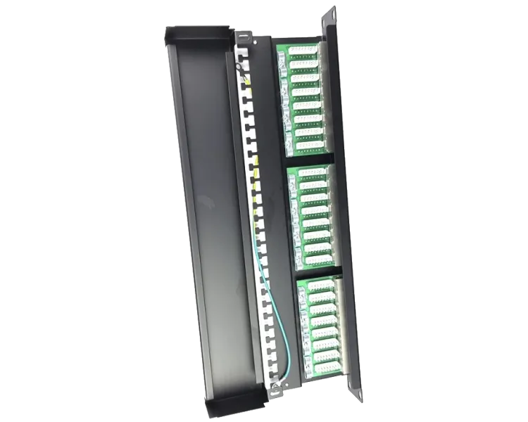 24 порта 1U 19" модульна (без модулів) STP патч-панель EServer