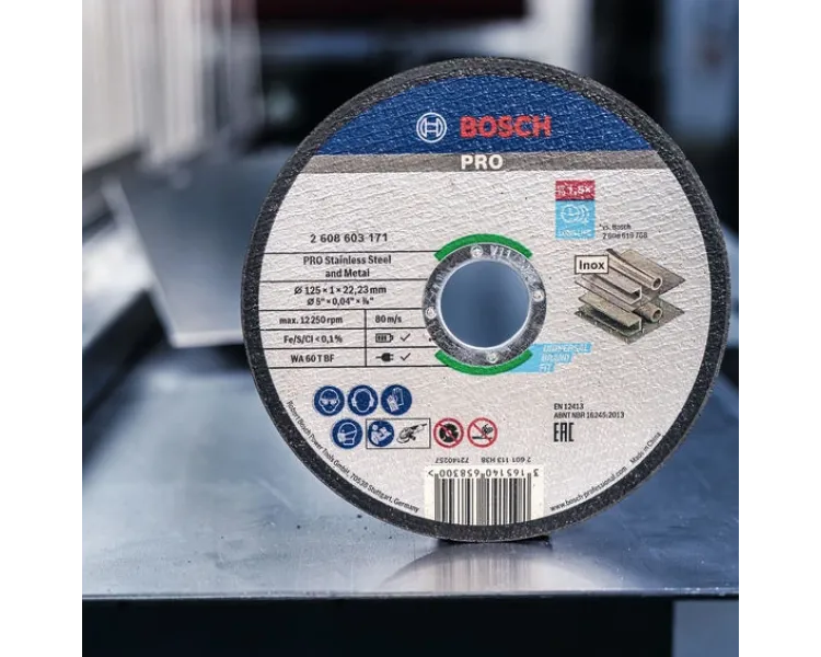 Bosch PRO for Inox 125×1 мм Коло відрізне