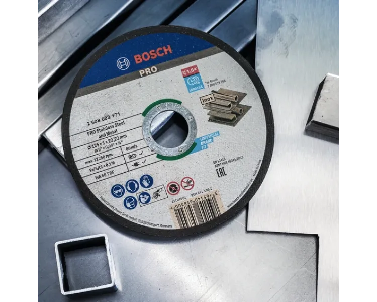 Bosch PRO for Inox 125×1 мм Коло відрізне