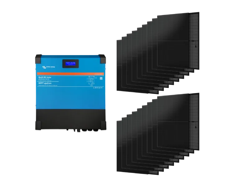 Victron Energy Multi RS Solar 48/6000/100-450/80 + AIKO A445-MAH54Mb 5.3 кВт Система автономного живлення однофазна