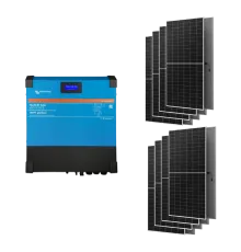 Victron Energy Multi RS Solar 48/6000/100-450/80 + AIKO G645-MCH7 5.3 кВт2Dw Система автономного живлення однофазна
