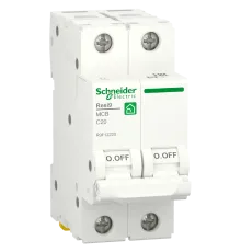 RESI9 20 А, 2P, крива С, 6кА Автоматичний вимикач Schneider Electric