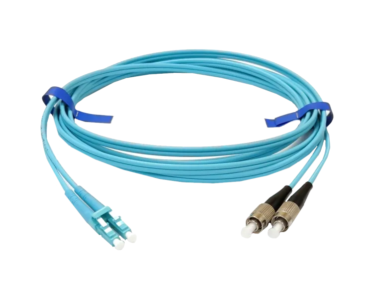 CMS FC/UPC-LC/UPC MM (OM3) 3м Duplex Slim Патчкорд оптичний