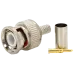 BNC-M - RG-58 crip + жовтий наконечник Q100/2500 Роз'єм