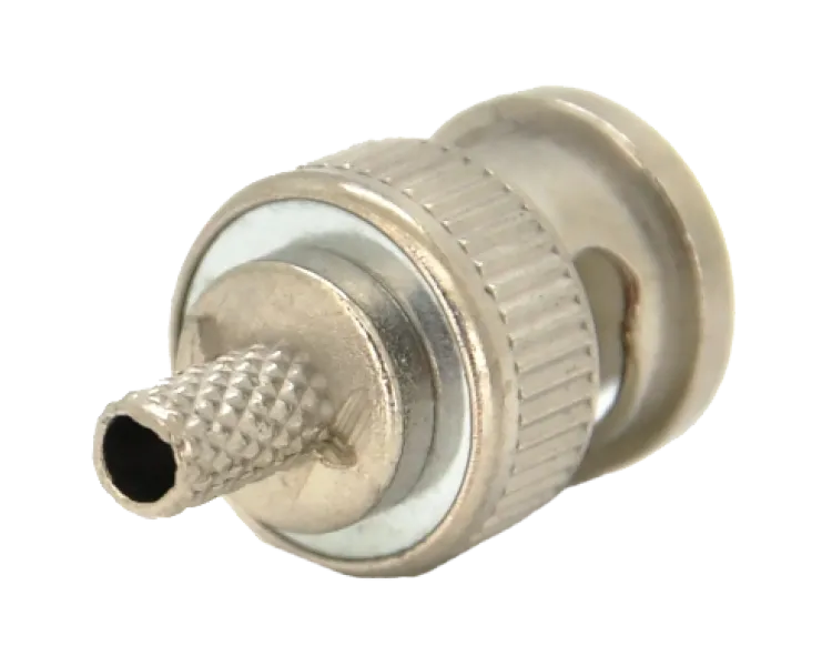 BNC-M - RG-58 crip + жовтий наконечник Q100/2500 Роз'єм
