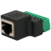 RJ-45(F) (8 контактів) з клемами під кабель Роз'єм