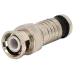 BNC-M компресійний під коаксіальний кабель RG-6 Роз'єм