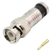 BNC-M компресійний під коаксіальний кабель RG-6 Роз'єм