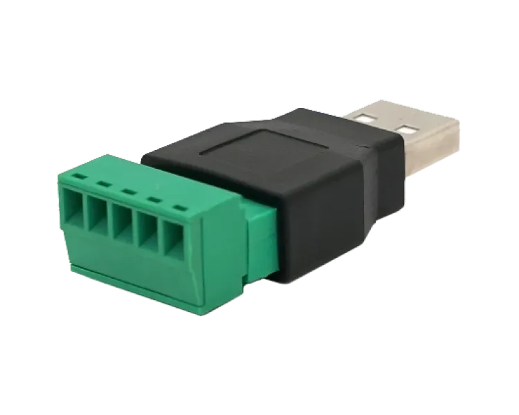 USB (5 контактів) з клемами під кабель Роз'єм