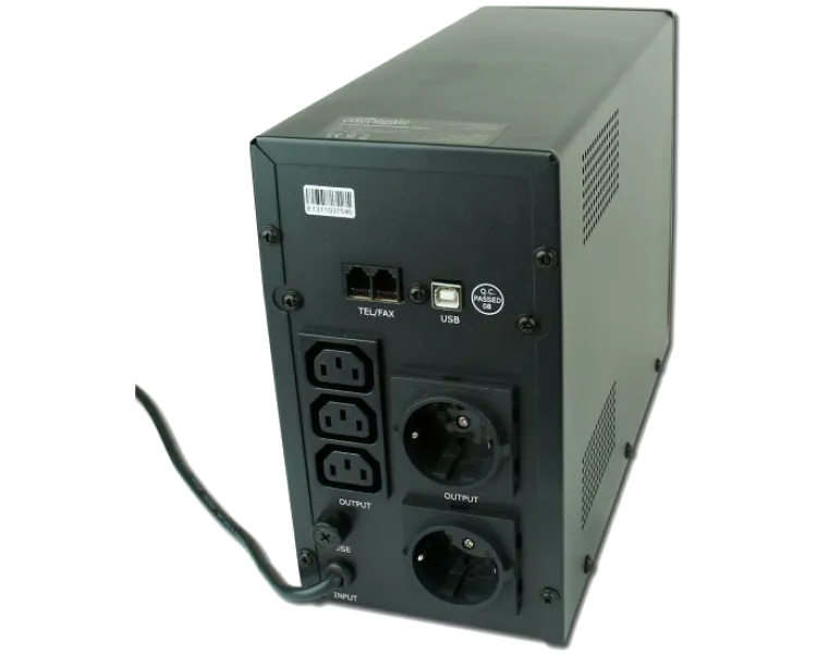 EnerGenie EG-UPS-034 1500ВA апроксимована синусоїда Джерело безперебійного живлення
