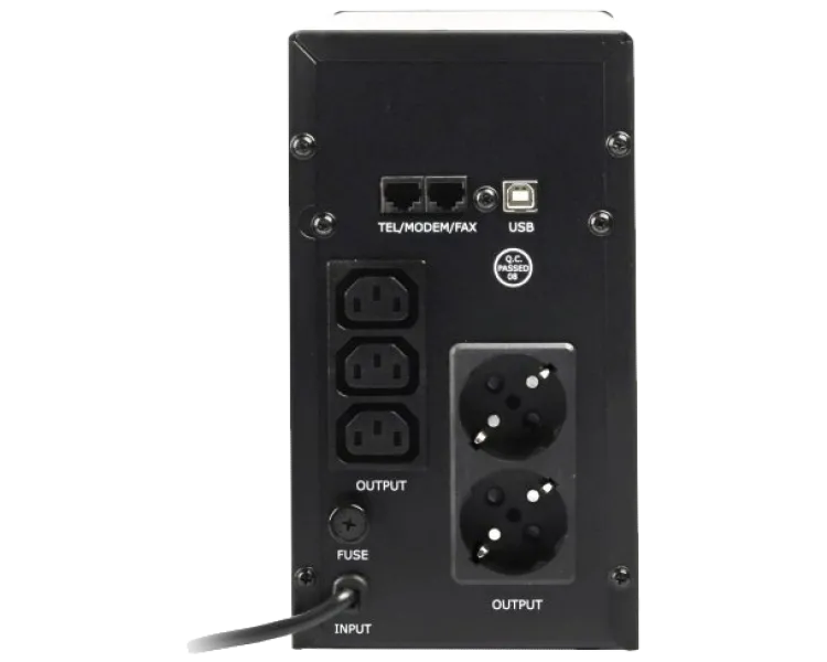 EnerGenie EG-UPS-035 2000ВA апроксимована синусоїда Джерело безперебійного живлення