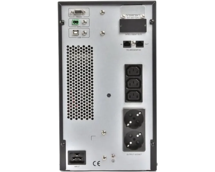 EnerGenie EG-UPSO-2000 2000ВA чиста синусоїда Джерело безперебійного живлення під акумулятор