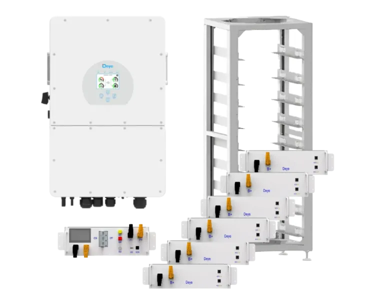Deye SUN-15K-SG01HP3-EU-AM2 15кВт 30кВт•год Система безперебійного живлення трифазна