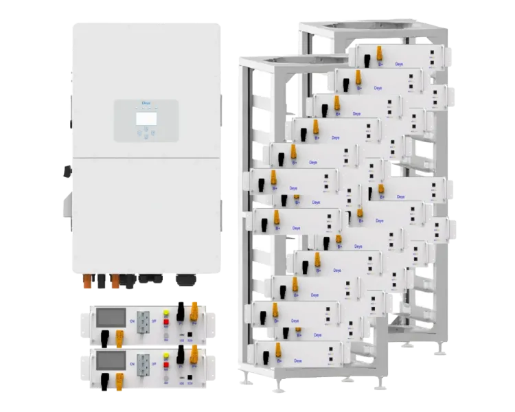 Deye SUN-50K-SG01HP3-EU-BM4 50кВт 120кВт•год Система безперебійного живлення трифазна