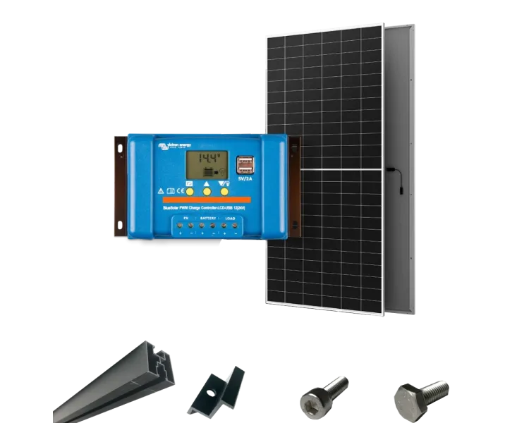 Victron Energy BlueSolar PWM + AIKO G645-MCH72Dw Система автономного живлення однофазна
