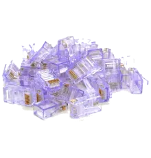 Merlion RJ-45 8P8C UTP Cat-5 (100 шт/уп.) Q100 Violet Конектор
