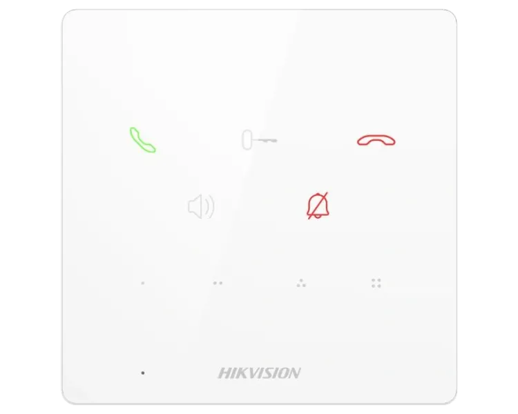 Hikvision DS-KH6000-E1/White Аудіодомофон IP мережевий POE