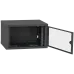 IPCOM CH-6U 600x350 скло RAL9005 Шафа серверна
