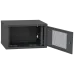 IPCOM CH-6U 600x600 перфорація RAL9005 Шафа серверна