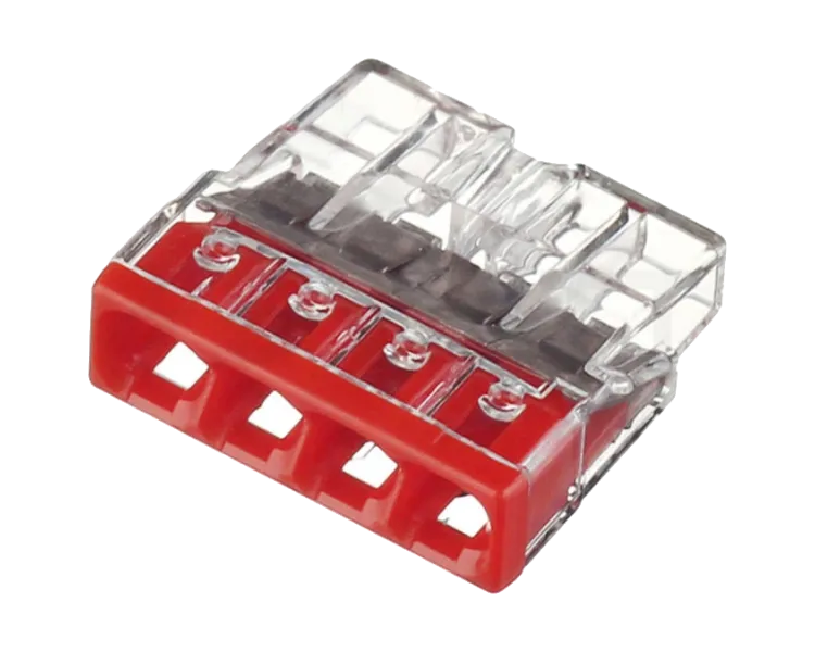 Wago 2273-204 4-дроти 0,5-2,5мм2 (без пасти) Клема