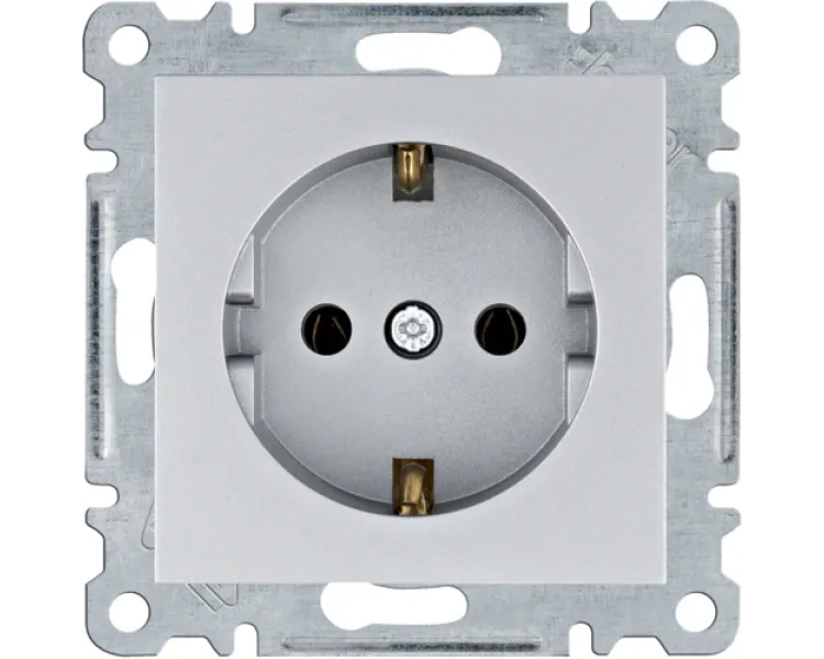 Hager Lumina WL1052 16А/230В Розетка з з/к