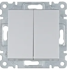 Hager Lumina WL0042 Вимикач 2-клавішний