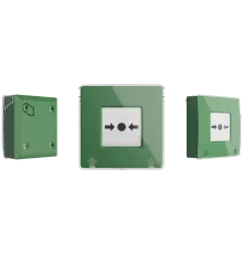 Ajax Manual Call Point (Green) ручний бездротовий Сповіщувач