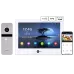 Neolight ALPHA Hybrid + SOLO FHD Silver Комплект відеодомофону